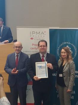 Najlepsza praca podyplomowa Project Master 2018 Najlepsza praca podyplomowa Project Master 2018